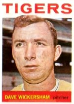 1964 Topps Baseball Cards      181     Dave Wickersham